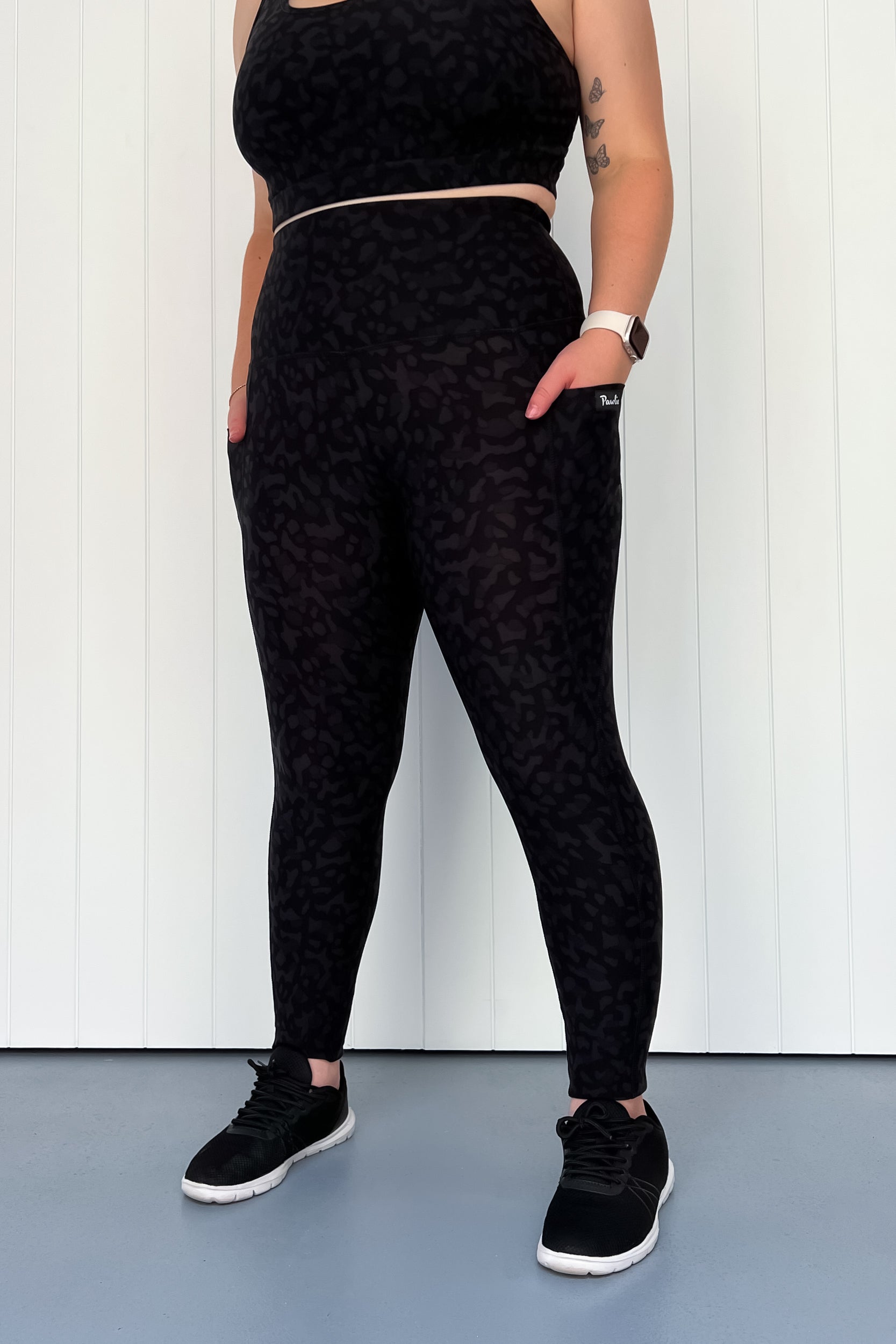 Black Panther - Hybrid 2.0 - Leg Pockets - Full Leggings