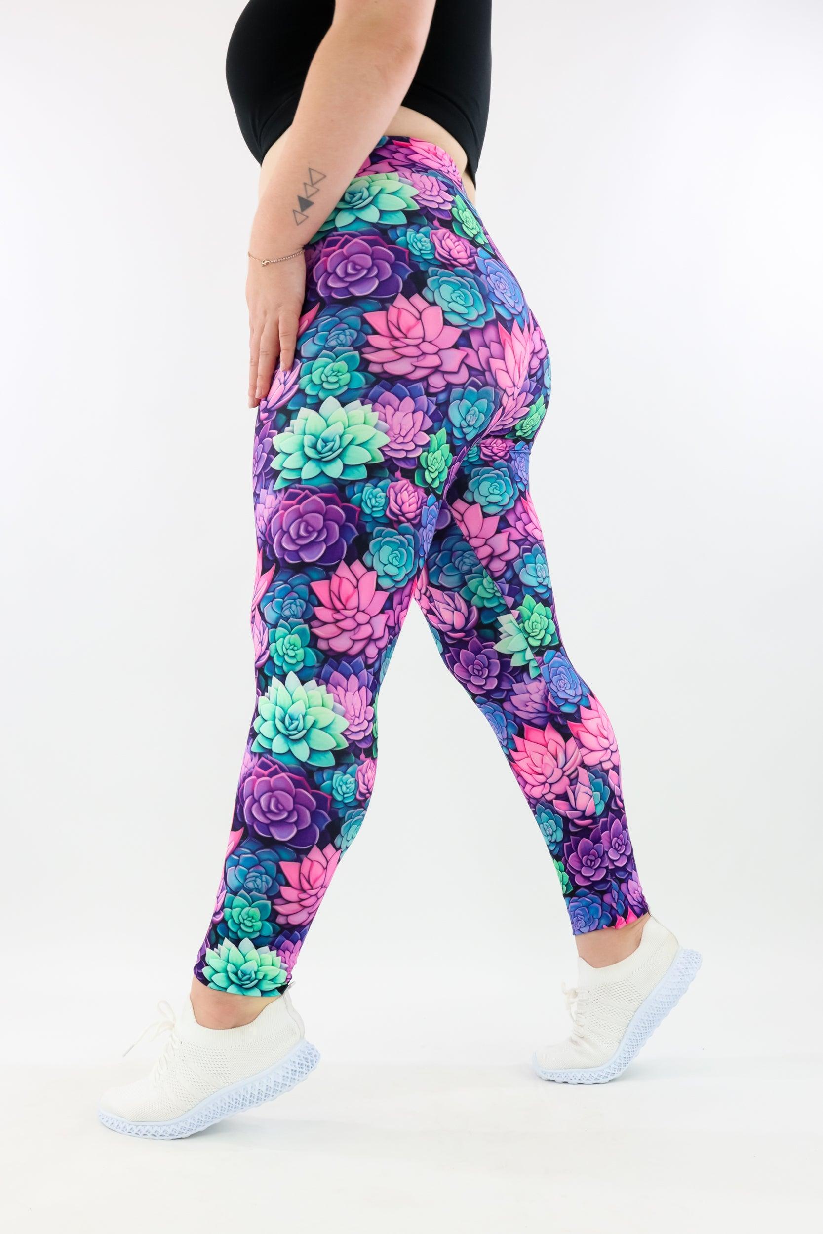 Succulents - Casual - Full Leggings