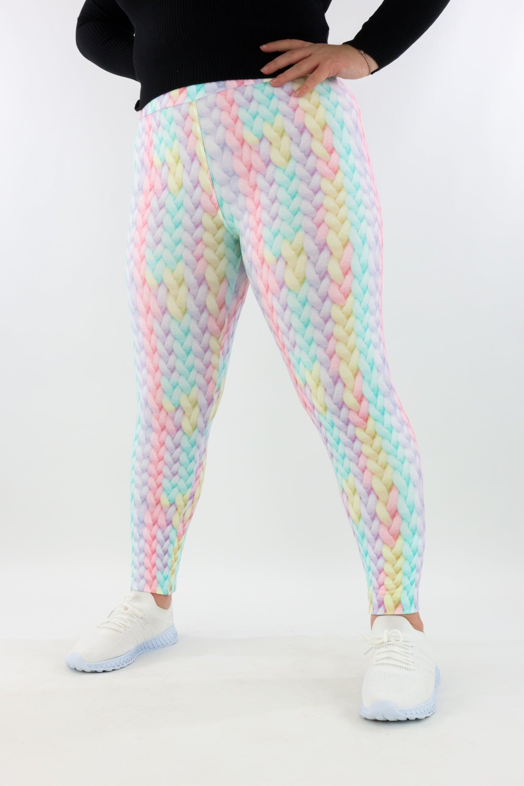 Pastel Knit - Casual - Full Leggings