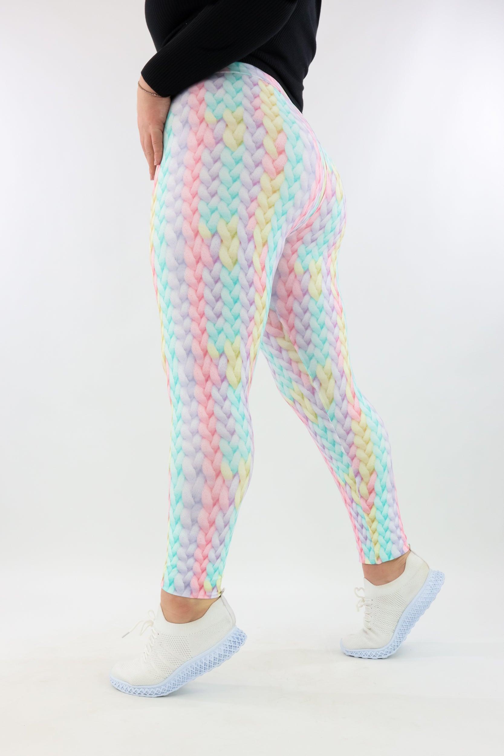 Pastel Knit - Casual - Full Leggings