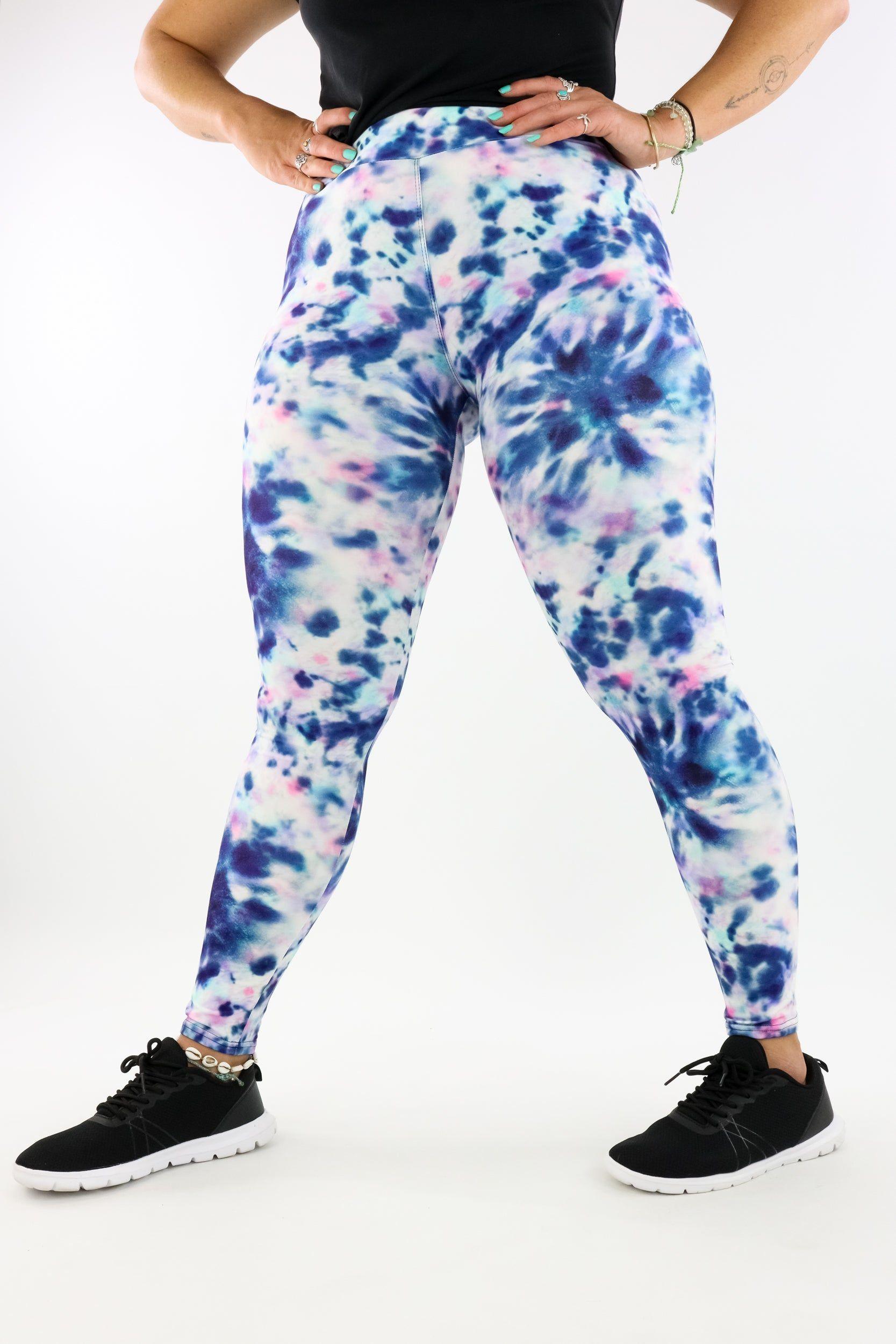Tie Dyed - Casual - Full Leggings Casual Full Leggings Pawlie