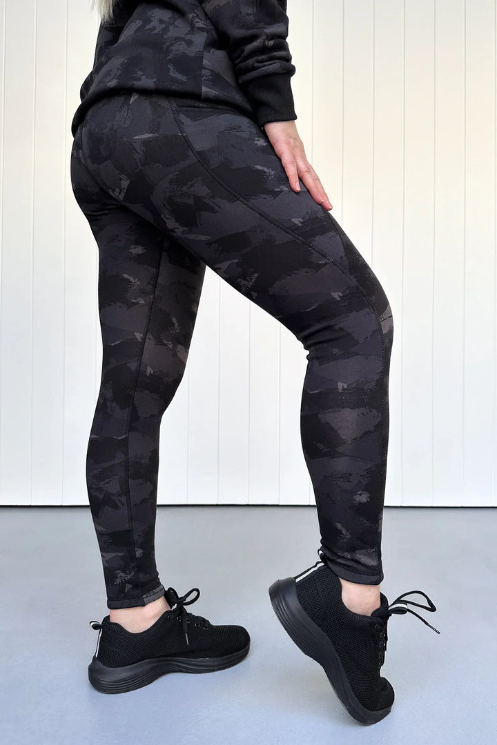 Darkling - Fleece - Leg Pockets - Full Leggings (Imperfect)