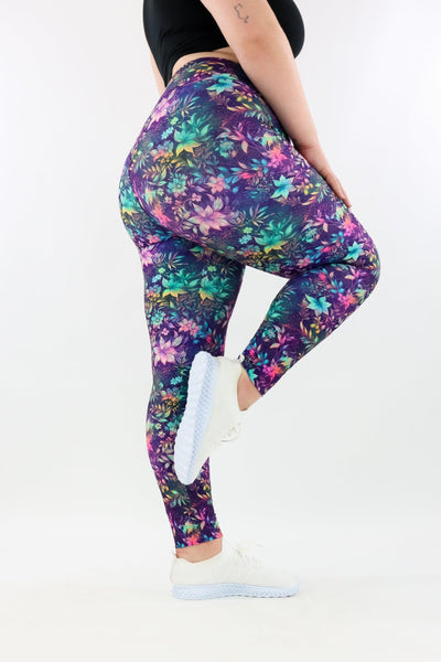 Little Flowers - Casual - Long Full Leggings