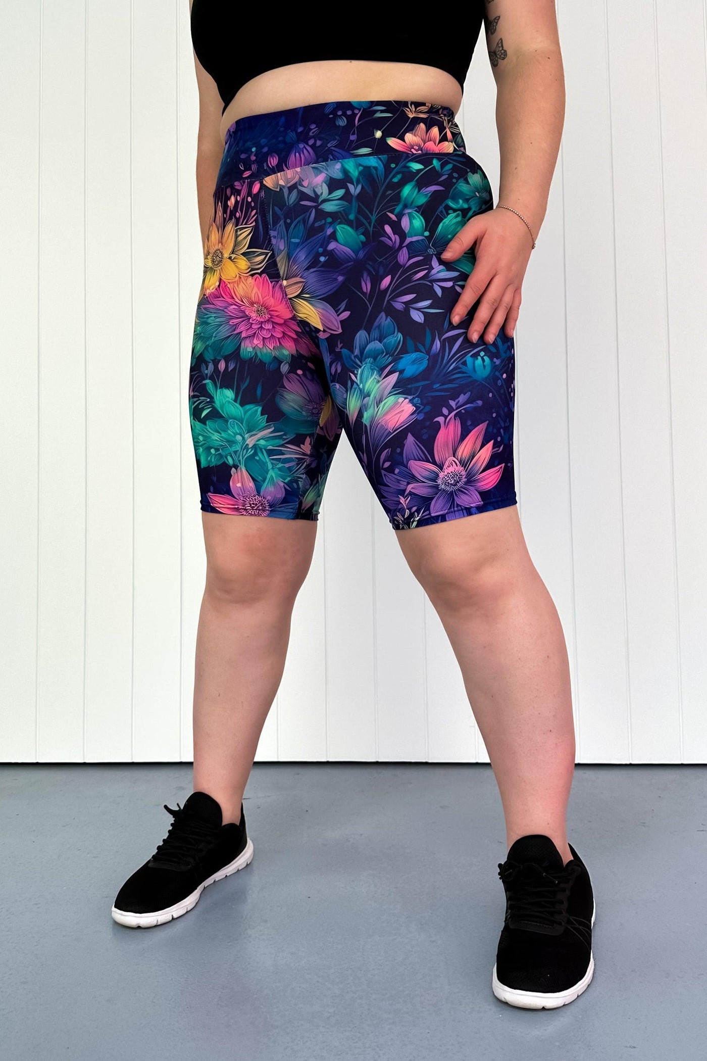 Scintillate Florals - Casual - Long Shorts