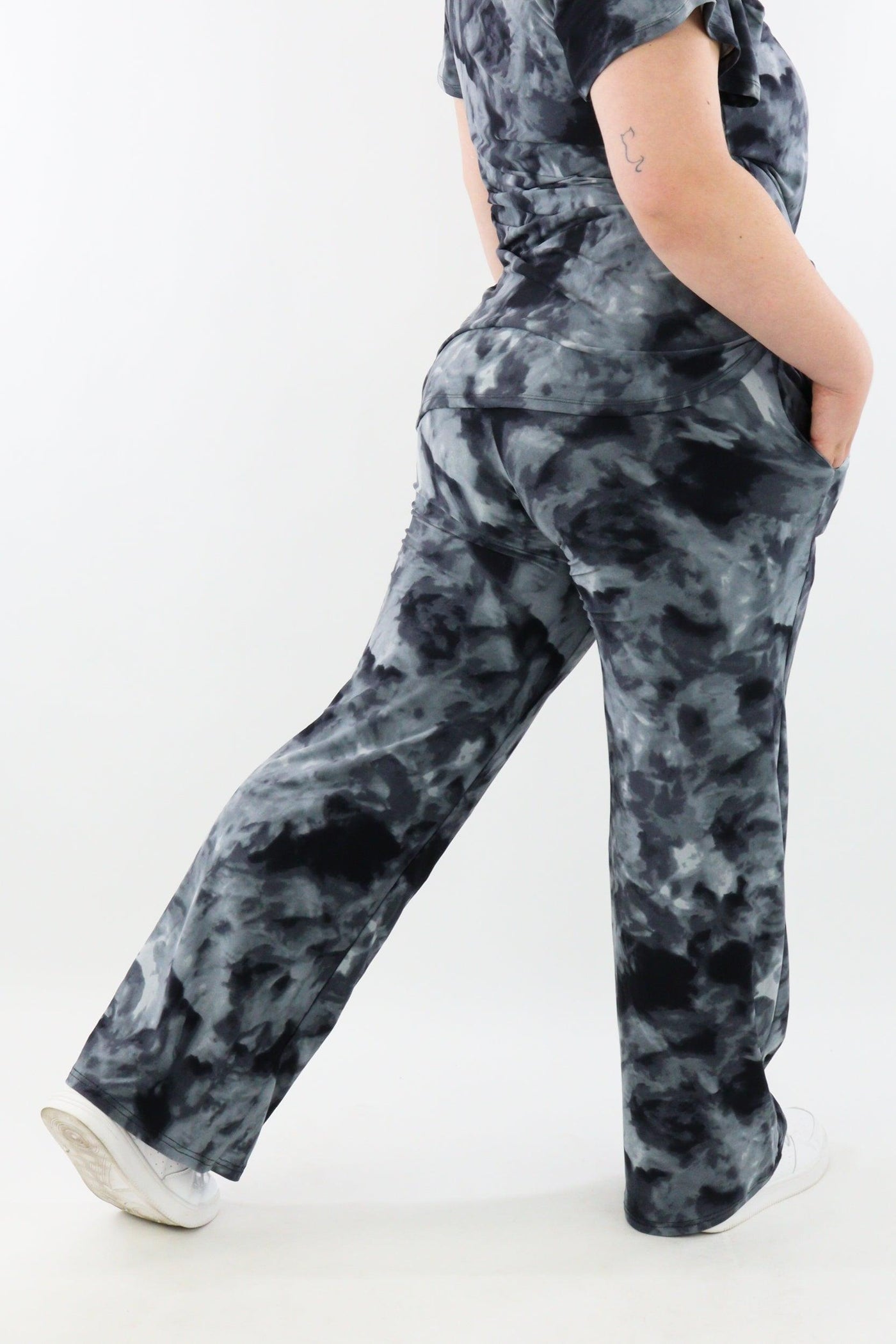 Stormy Tie Dye - Lounge Pants - Pockets