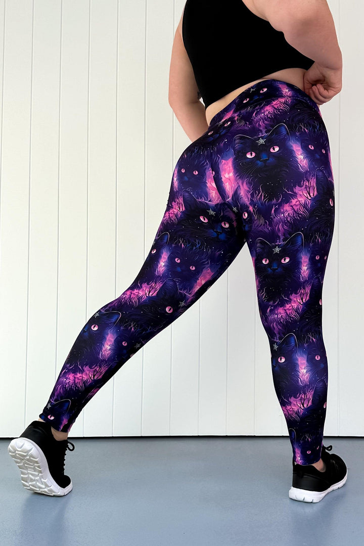 Wicca Cat - Casual - Full Leggings