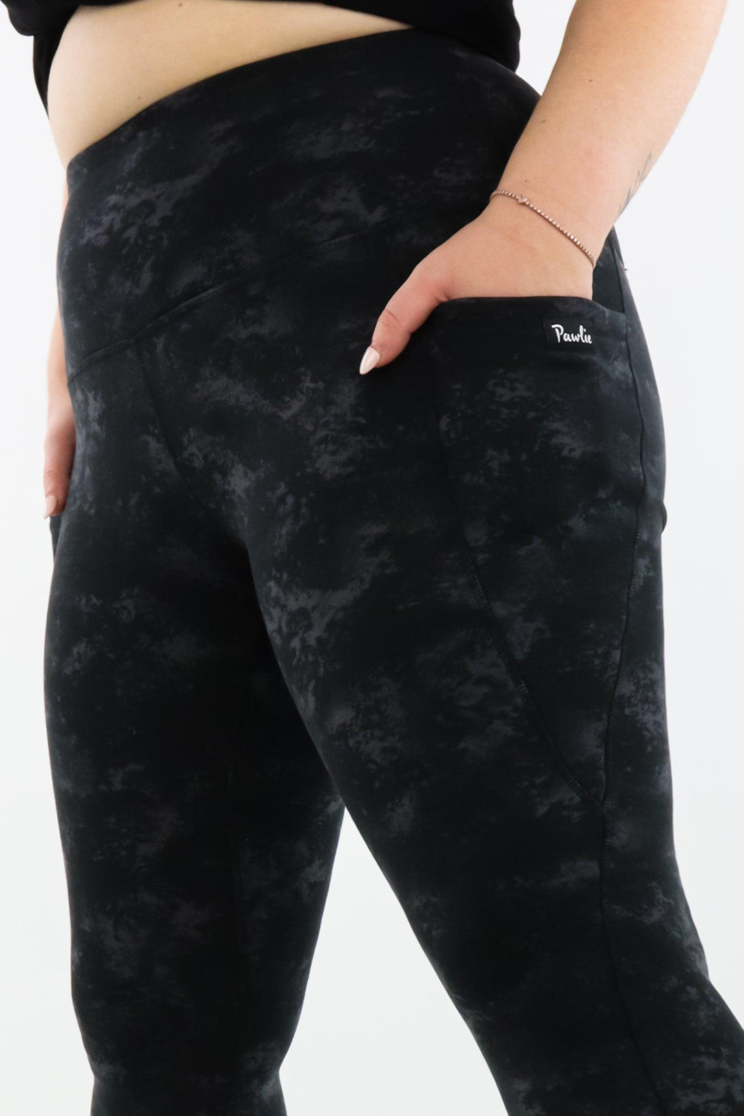 Inky - Fleece - Leg Pockets - Full Leggings