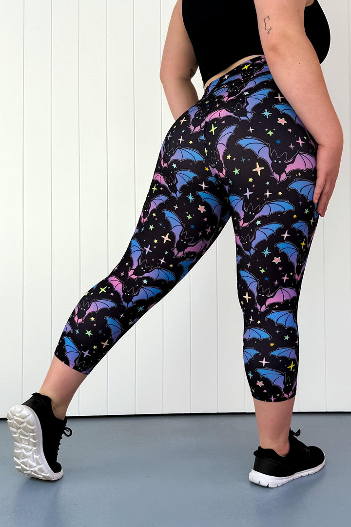 Going Batty - Casual - Capri Leggings