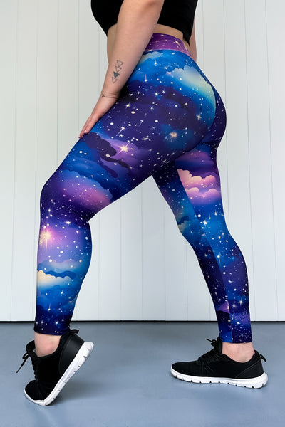 Twilight Sky - Casual - Capri Leggings