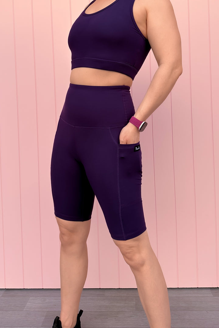 Indigo - Leg Pockets - Long Shorts - Hybrid 2.0