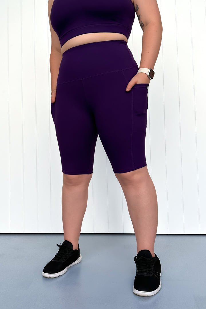 Indigo - Leg Pockets - Long Shorts - Hybrid 2.0