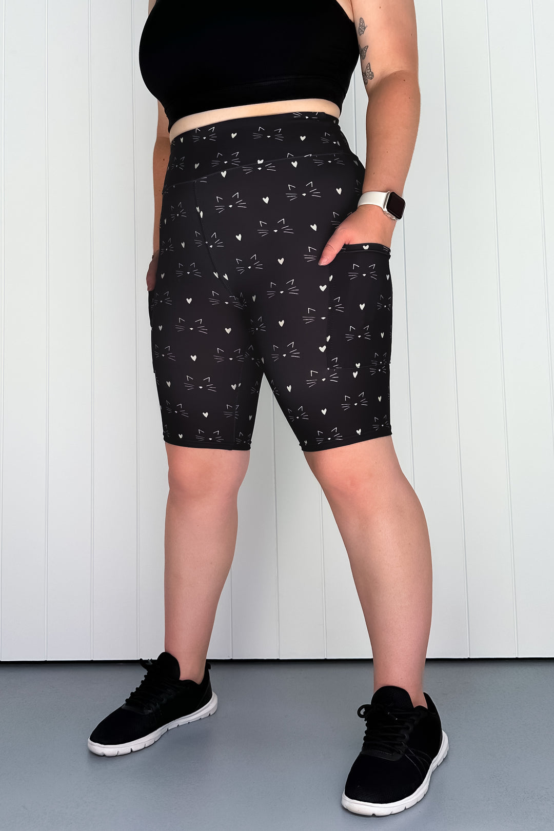 Nocturnal Whiskers - Casual - Long Shorts - Pockets