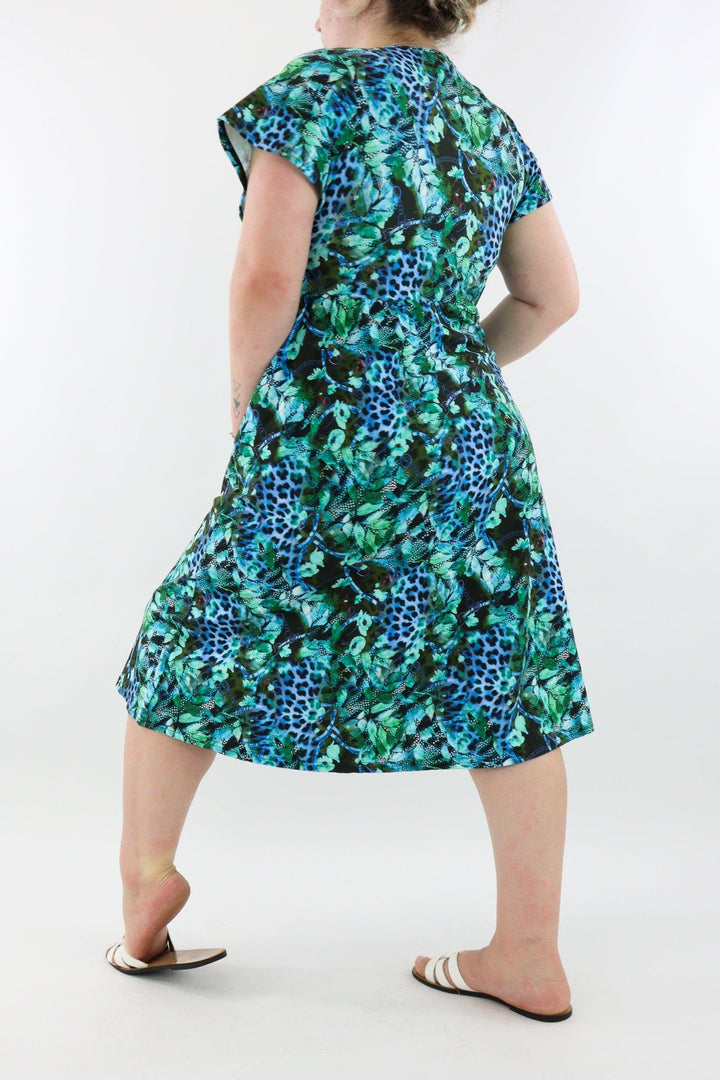 Chimerical - A-Line Dress - Midi Length - Side Pockets - Pawlie