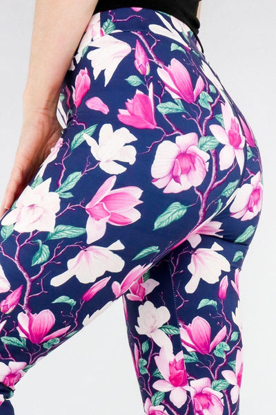 Vintage Magnolia - Casual - Capri Leggings