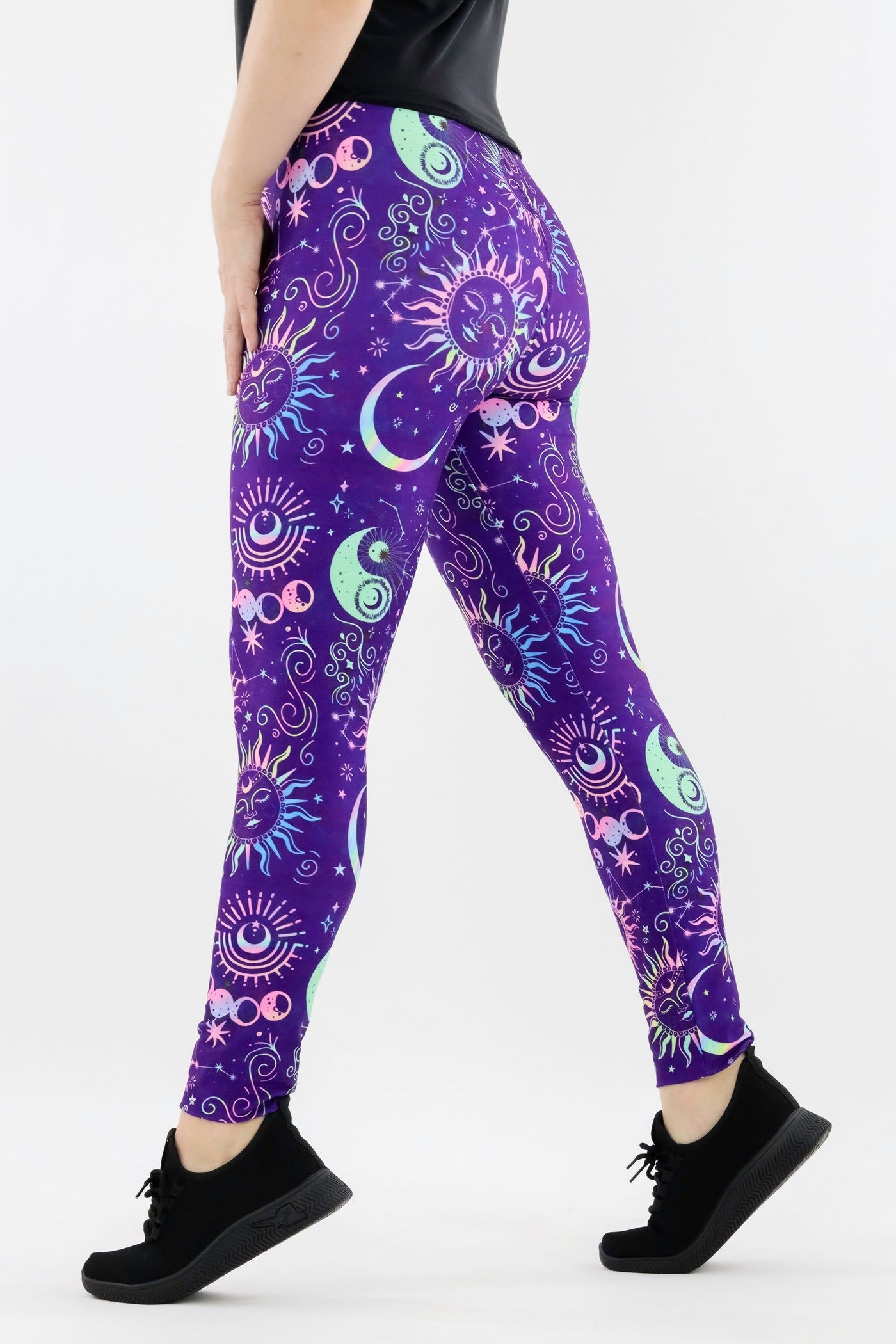 Celestial Soul - Casual - Long Full Leggings Casual Full Leggings Pawlie   