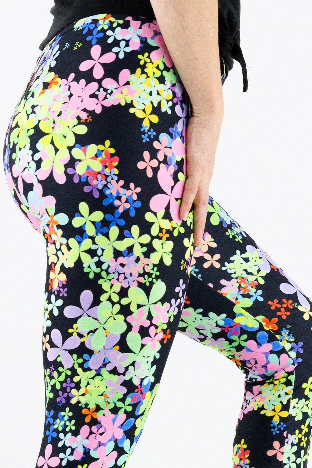 Plethora Flora - Casual Full Leggings Casual Full Leggings Pawlie   