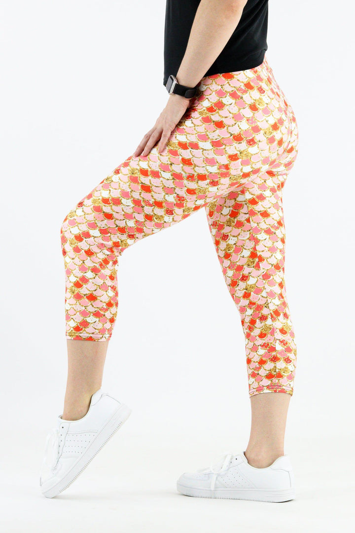 Glamermaid - Casual Capri Leggings Casual Capri Leggings Pawlie   