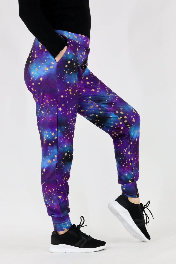Universe Shimmer - Hybrid Pocket Joggers 1.0 Hybrid Joggers Pawlie   
