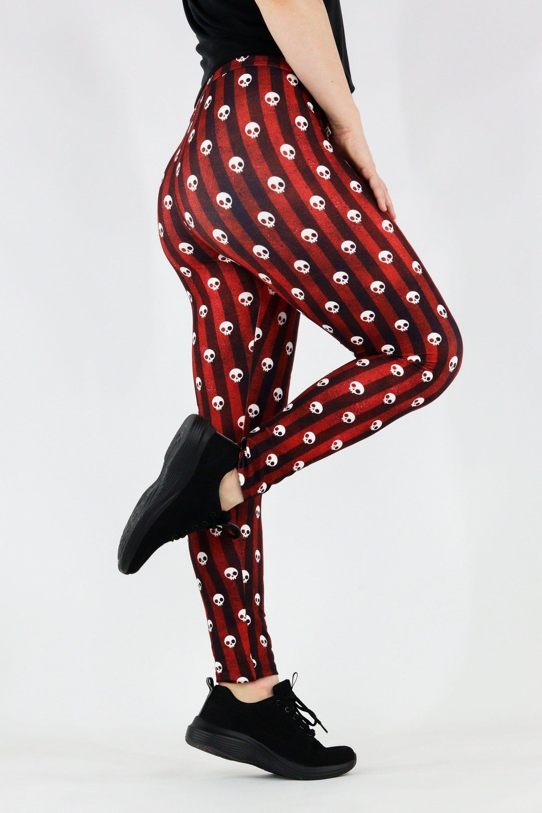 Deadly Shimmers - Casual - Long Full Leggings Casual Full Leggings Pawlie   