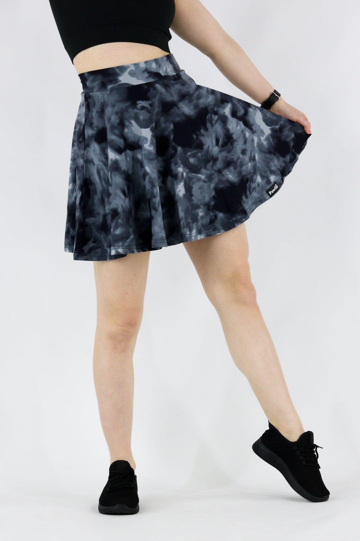 Stormy Tie Dye - Skater Skirt Mini Skater Skirt Pawlie   